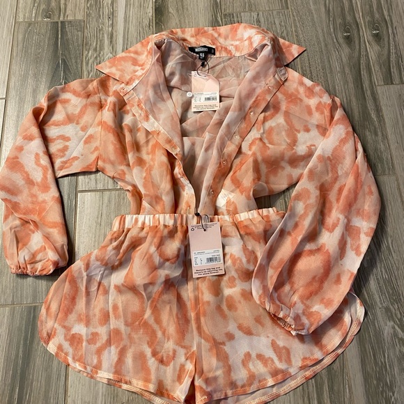 Leopard Swimsuit Coverup Set - Picture 3 of 3